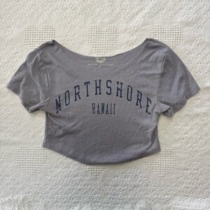 Social Culture Cut Cropped Top (XS)